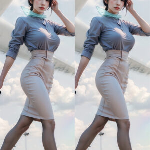 Korean Stewardess Uniform - Original