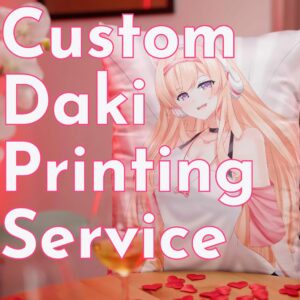 Custom Dakimakura Anime Body Pillow Cover Print