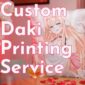 Custom Dakimakura Anime Body Pillow Cover Print