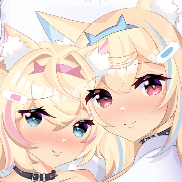 FUWAMOCO Dakimakura Anime Body Pillow Cover