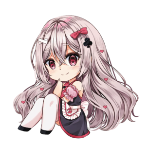Heart Club Mascot Dakimakura Keychain