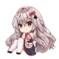 Heart Club Mascot Dakimakura Keychain