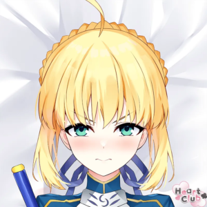 Saber Dakimakura Anime Body Pillow Cover